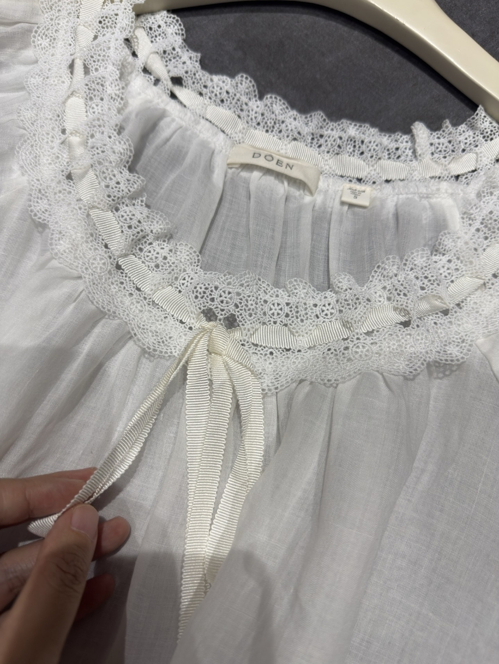 Doen MARINETTE TOP IN SALT - Picture 9 of 14